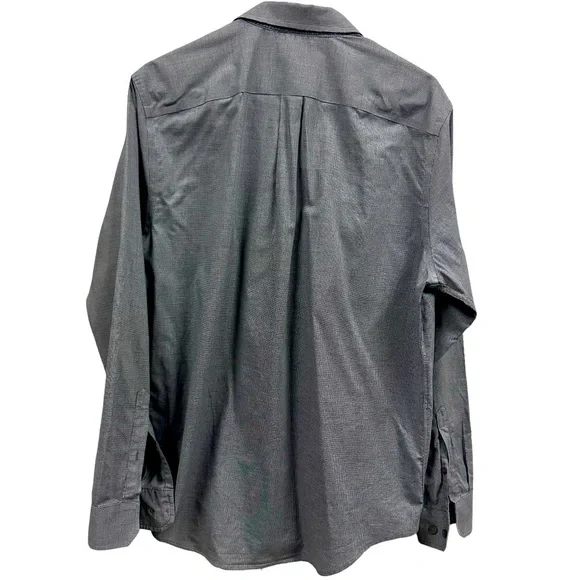 Banana Republic Classic Fit Long Sleeve Button Up Non Iron Shirt Mens Medium - Picture 2 of 7